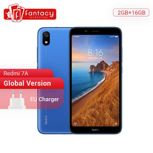 Load image into Gallery viewer, In Stock Global Version Xiaomi Redmi 7A 7 A 2GB 16GB 5.45&quot; Snapdargon 439 Octa core Mobile Phone 4000mAh 12MP Camera Smartphone