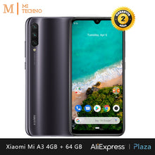 Load image into Gallery viewer, Xiaomi Mi A3 Smartphone (4 hard GB RAM, 64 hard GB ROM, phone mobile, free, new, cheap, battery 4030 mAh, Triple camera 48MP) [Global Version]