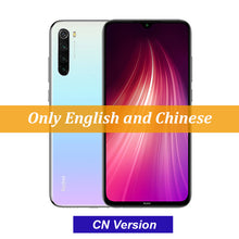 Load image into Gallery viewer, Global ROM Xiaomi Redmi Note 8 4GB 64G 48MP Quad Camera Smartphone Snapdragon 665 Octa Core 6.3" FHD Screen 4000mAh