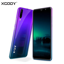 Load image into Gallery viewer, XGODY P30 3G Smartphone 6" 18:9 Android 9.0 2GB RAM 16GB ROM MTK6580 Quad Core Dual Sim 5MP Camera 2800mAh GPS WiFi Mobile Phone